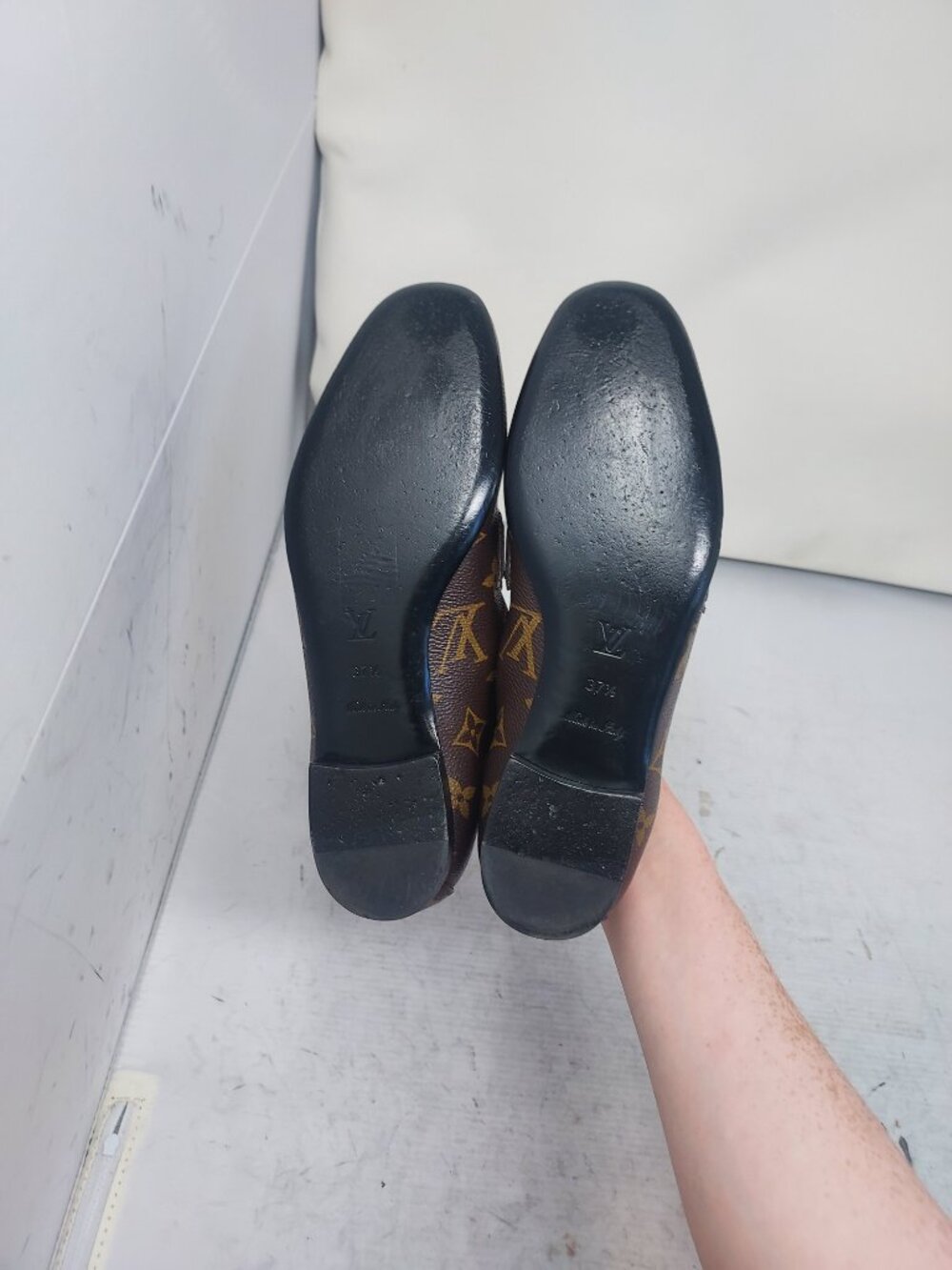 Louis Vuitton LV Monogram Brown Women Flat Shoe - Picture 2 of 13
